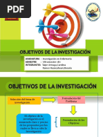 Expo Investigación-Objetivos