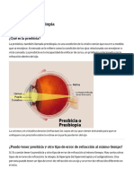 La Presbicia o Presbiopía - National Eye Institute