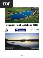 Oxidation Pond Guidelines 2005