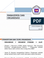 Manajemen Dan Organisasi