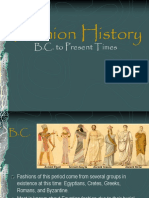 BC To Present Fahion History PDF