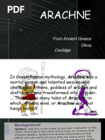 Presentation 2nd Quarter For Grade10 Student..... Story About Arachne