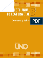 Proyecto Anual de Lectura 5°