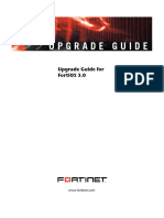 Fortinet Fortios 3.0 Manual de Usuario