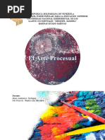 Arte Procesual - Planificación Artística