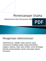 Administrasi Dan Pemasaran