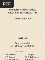 Presentacion MMPI 2 R