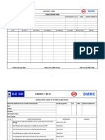 Checklist Cable Drum Card