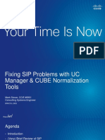 BRKCOL-2455 Fixing SIP Problems With UC and CUBE