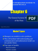 The General Systems Model of The Firm