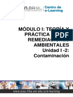 Unidad I - 2. Contaminación - Contenidos PDF