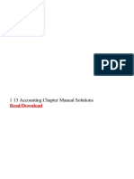 1 13 Accounting Chapter Manual Solutions PDF