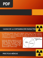 Causas Contaminacion Radiactiva