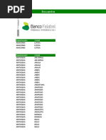 Corresponsales Bancarios Banco Falabella Julio