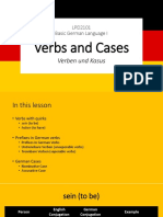 LPD2101 EKSEKUTIF Verbs and Cases