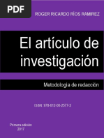 El Articulo de Investigacion