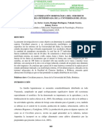 Contaje y Caracterización Morfologíca Del Cercidium Praecox en Un Área Determinada de La Universidad Del Zulia.