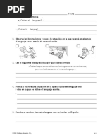 Control 2 Lengua 5 Primaria