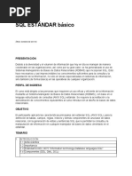 SQL Estandar Basico