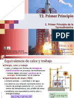 2.2. Primer Principio de La Termodinámica