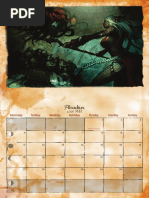 Golarion Calendar PDF