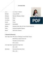 Curriculum Vitae Com en 1