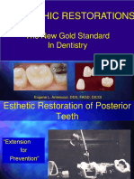 Monolithic Restorations