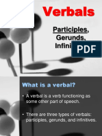 Verbals - Participles