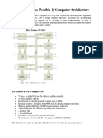 Sap-1 Architecture