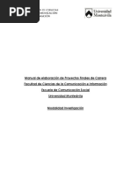 Manual de Elaboración de PFC-Investigación