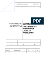 PRO-CON-031 - Ladrillo Pastelero