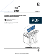 PARTES PARA REPARACION EQUIPO H2035 Poliuretano 311393J