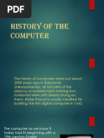 History of The Computer