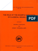 WSTB - 58 - Katsura and Steinkellner - The Role of The Example (Dristanta) in Classical Indian Logic - Wien - 2004 PDF