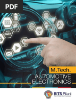 MTech Automotive Electronics