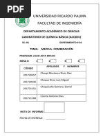 Informe Tabla Periódica