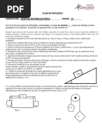 Plan de Refuerzo Física 10-1 2019