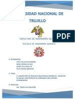 De Oxidación de Anilina Con Peróxido de Hidrogeno Subido