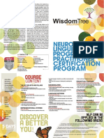 NLP Practitioner Brochure - Print PDF