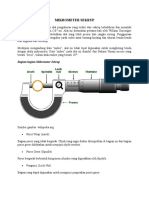 Mikrometer Sekrup