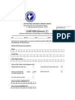 Master Card Claim Form and Process