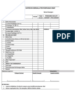 Form Supervisi Berkala Penyimpanan Obat