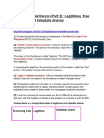 Table of Legitimes and Legacies PDF