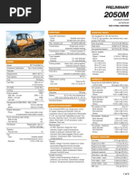 Crawler Dozers 2050M Specs