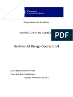 Gestion Del Riesgo Operacional