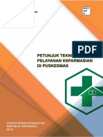 Petunjuk Teknis Standar Pelayanan Kefarmasian Di Puskesmas PDF