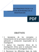 1) Tema 3. Principios Eticos y Conduccion Responsable de La Investigacion