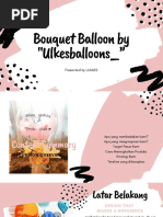 Bouquet Balloon by - Ulkesballoons - "