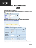 Batch User