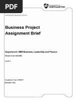 Assignment Brief BUS4002